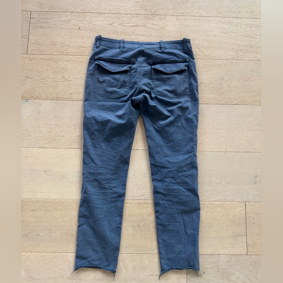 NILI LOTAN Jenna Pant in Carbon 111/88 slate Raw Hem Ankle Length Size 2 - Picture 3 of 8